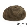 A close up of a wig with the number 1 7 1 0 on it