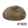 A close up of a wig with number 1 8 2 0 on it