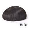 A black wig is shown with the number 1 b +.
