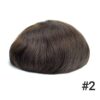 A close up of a wig with the number 2 on it