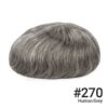 A gray wig is shown with the number 2 7 0.