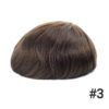 A close up of the top part of a wig