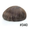 A close up of the hair color number 3 4 0