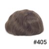 A close up of a wig with the number 4 0 5 on it