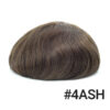 A close up of the hair color number 4 ash
