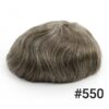 A close up of a wig with number 5 5 0