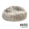 A gray wig is shown with the number 6 9 0.